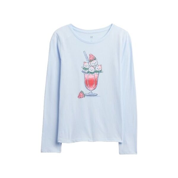 GAP V-SEPT LS VAL GR Dívčí tričko