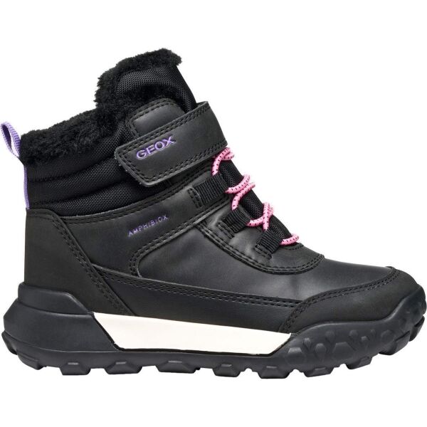 Geox J TREKKYUP B ABX Dětská zimní obuv