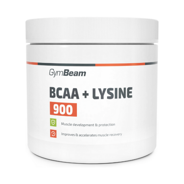GymBeam BCAA + LYSINE 900 - 300 TAB Aminokyselina