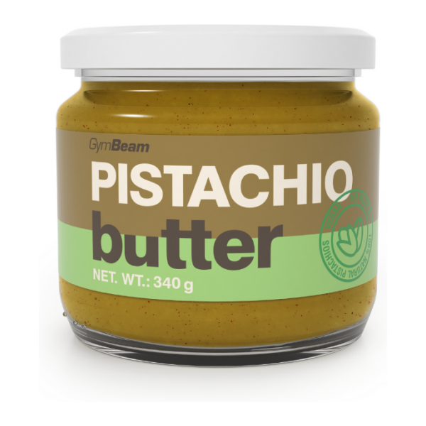 GymBeam PISTÁCIOVÉ MÁSLO - 340 G Ořechové máslo