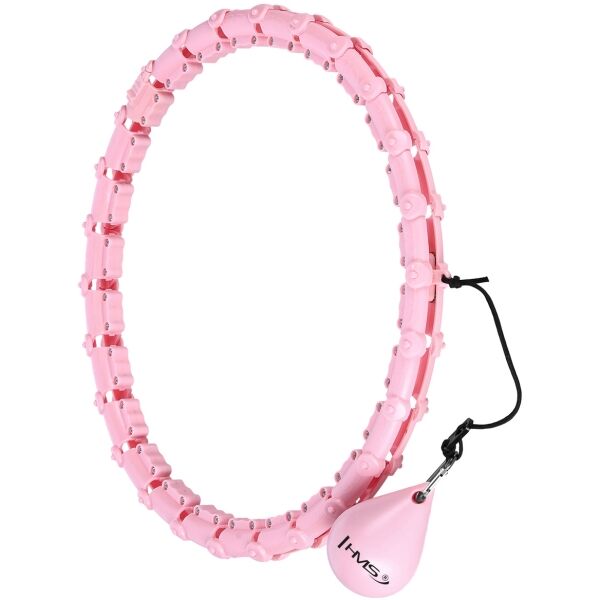 HMS HHW11 PLUS SIZE Masážní hula hoop se závažím a počítadlem