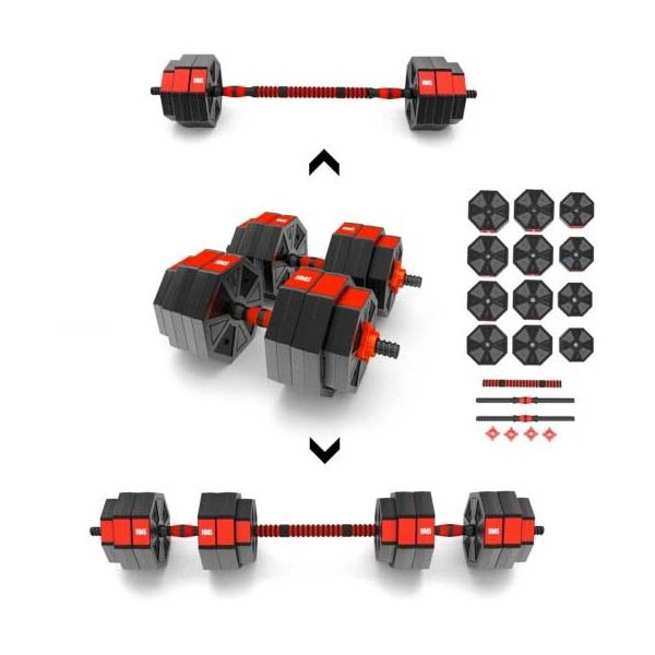 HMS SGC30 Nakládací obouruční a jednoruční činky