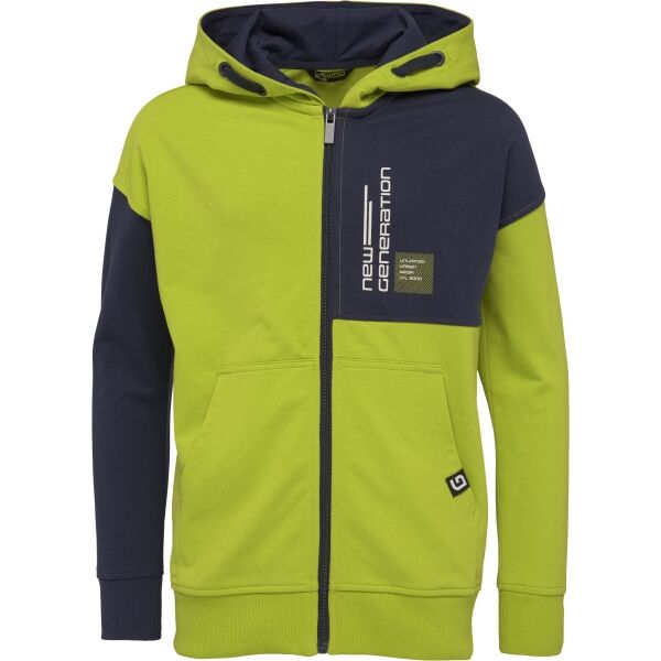 Lewro HAYCROFT Chlapecká celorozepínací mikina