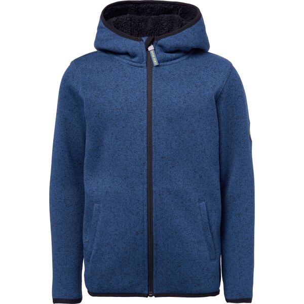 Lewro ZAN Chlapecká fleecová mikina svetrového vzhledu