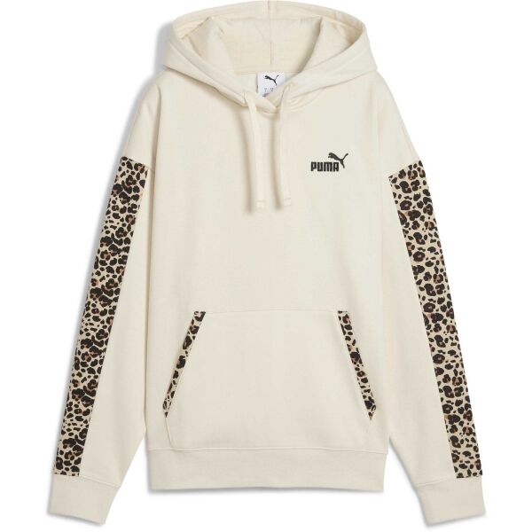Puma ESSENTIALS GRAPHIC ANIMAL COMFORT HOODIE Dámská mikina