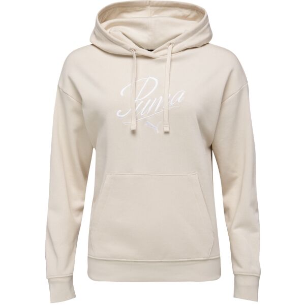 Puma ESSENTIALS SCRIPT HOODIE TR Dámská mikina