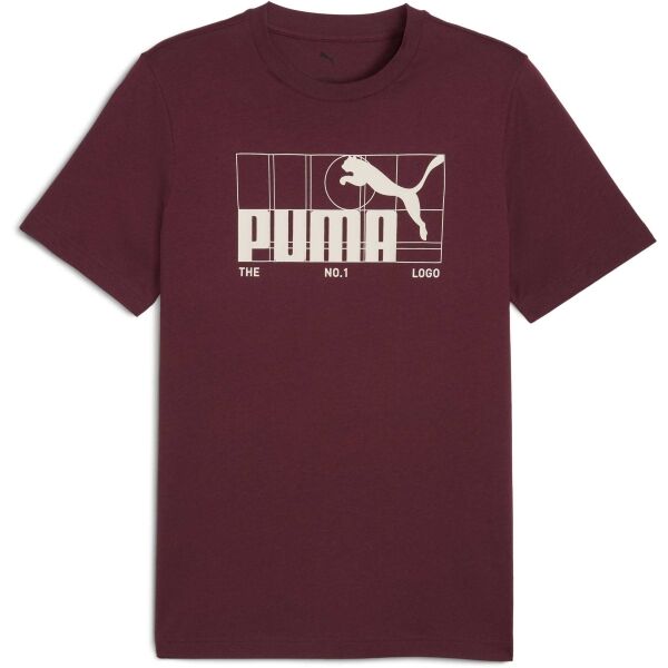 Puma GRAPHIC NO.1 LOGO TEE Pánské triko