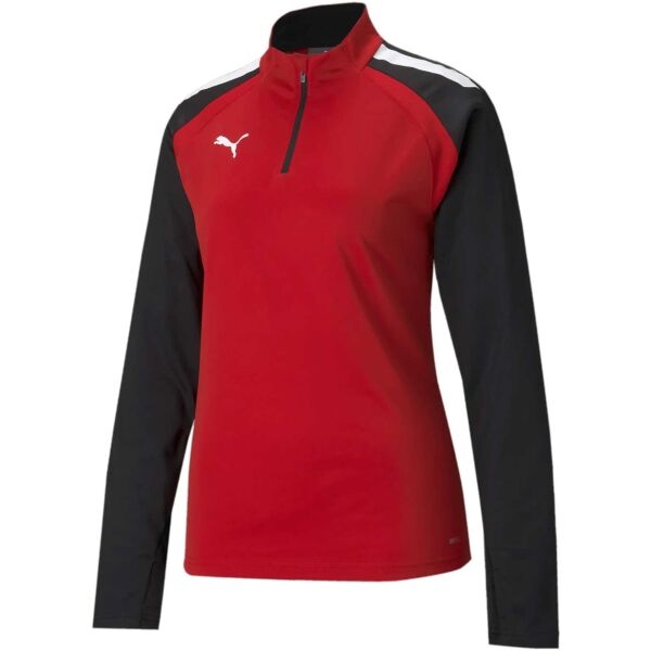 Puma TEAMLIGA 1/4 ZIP TOP W Dámská fotbalová mikina