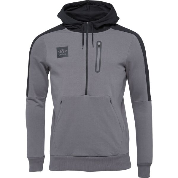 Umbro TERRACE HALF ZIP HOODIE Pánská mikina