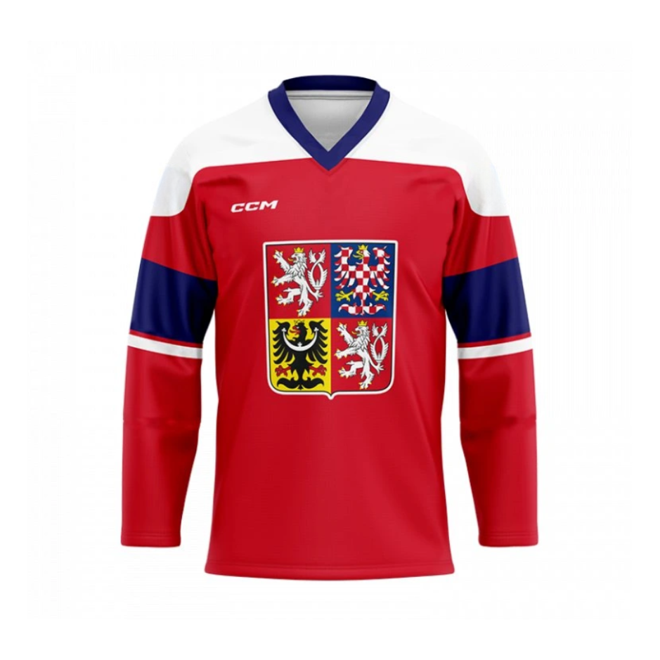 CCM Reprezentační dres CCM ZOH čevený bez reklam