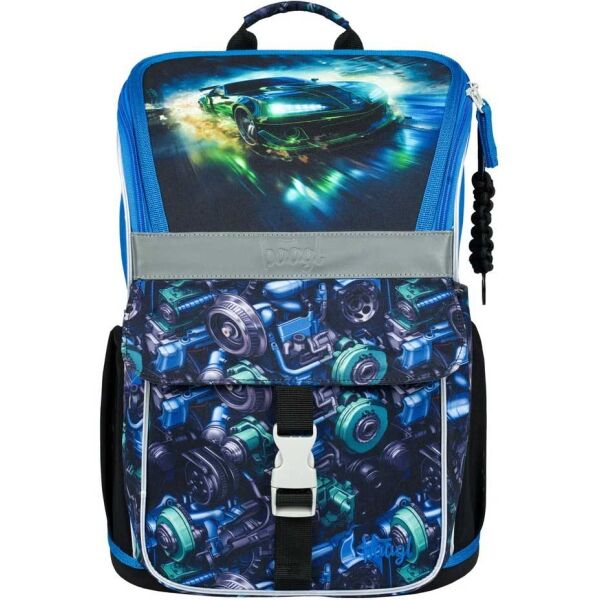 BAAGL ZIPPY ZÁVODNÍ AUTO Školní aktovka