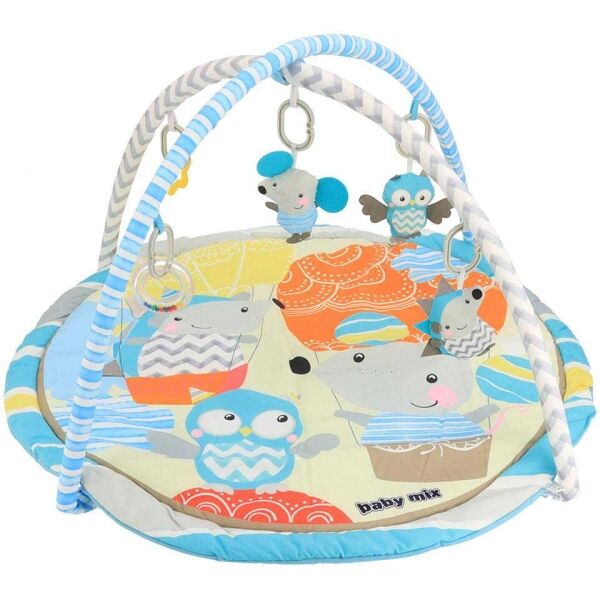BABY MIX MALÍ PŘÁTELÉ Hrací deka s hrazdou