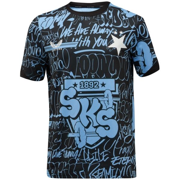 CASTORE SLAVIA PRAGUE PRE MATCH SS TEE JR Dětské sportovní triko