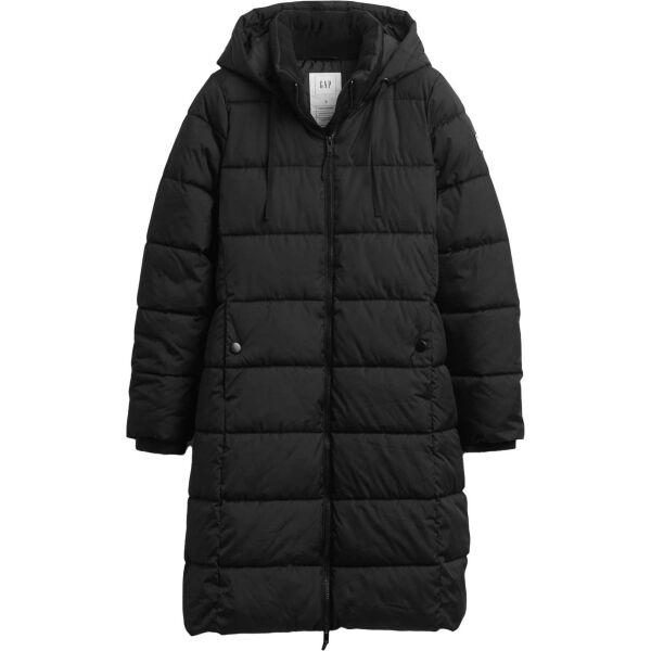 GAP V-FRCH LONG PUFFER COAT Dámský prošívaný kabát