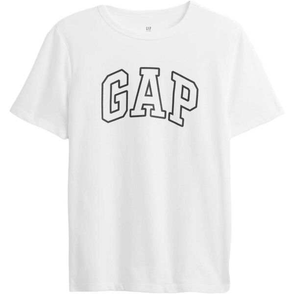 GAP V-FRCH SS LOGO TEE - NO FILL Chlapecké tričko