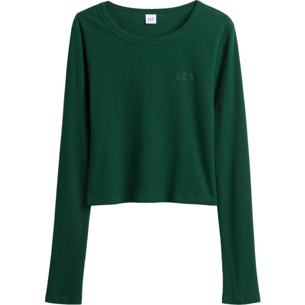 GAP V-JPN LS RIB TEE Dámské crop tričko