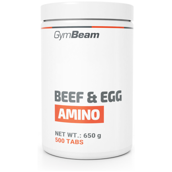 GymBeam BEEF & AMP- 500 TAB Aminokyselina