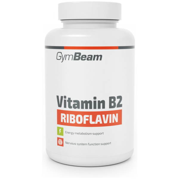 GymBeam VITAMIN B2 (RIBOFLAVIN) - 90 CAPS Vitamín
