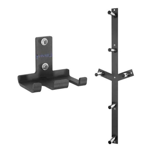 HMS PREMIUM STR28 + STR29 Sada nástěnných držáků na závaží a osy