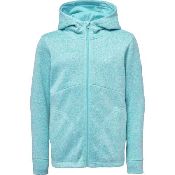 Lewro DERYN Dětská fleecová mikina svetrového vzhledu