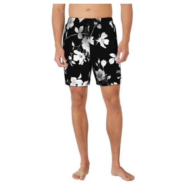Nike FINE FLORAL Pánské plavecké šortky