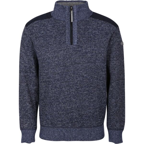 PROGRESS LOFOTEN Pánský svetr s krátkým zipem