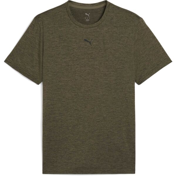 Puma M TAD ESSENTIALS HEATHER CAT TEE Pánské triko