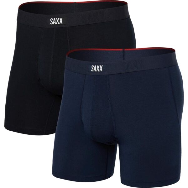 SAXX VIBE XTRA SOFT COMFORT BOXER BRF FLY 2PK Pánské boxerky