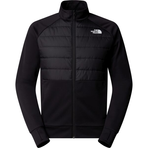 The North Face M REAXION 2.0 FLEECE HYBRID FULL ZIP JAC Pánská hybridní mikina