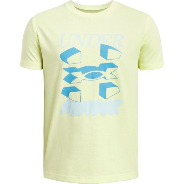 Under Armour SPLIT BIG LOGO Chlapecké tričko