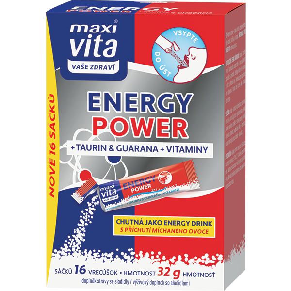 VITAR MAXI VITA ENERGY POWER 16 STICK Doplněk stravy