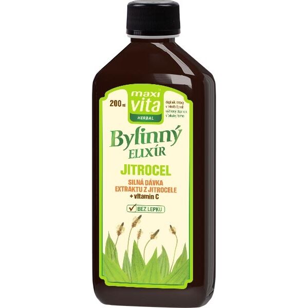 VITAR MAXI VITA HERBAL BYLINNÝ ELIXÍR JITROCEL + VITAMIN C 200 ML Doplněk stravy