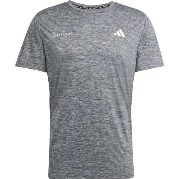 adidas OWN THE RUN MELANGE TEE M Pánské sportovní triko