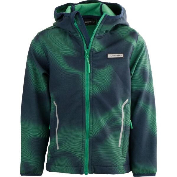 ALPINE PRO BOFO Chlapecká softshellová bunda