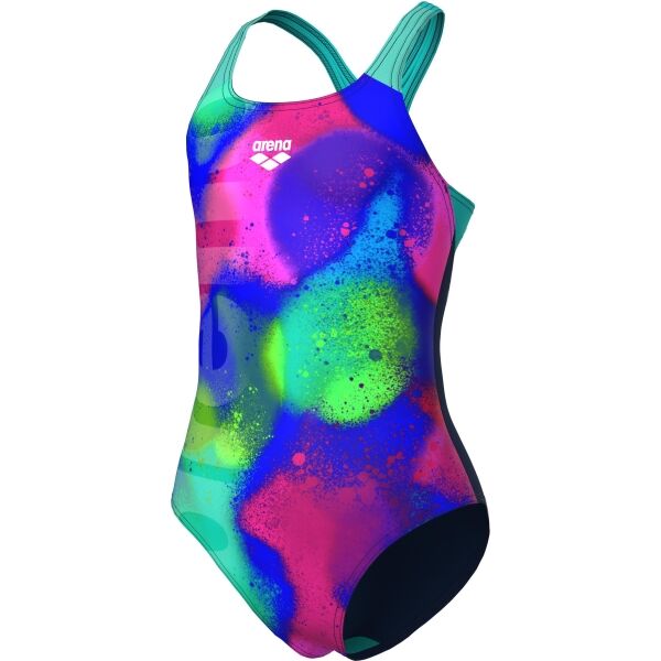 Arena SPRAY PAINT SWIMSUIT SWIM PRO BACK Dívčí plavky