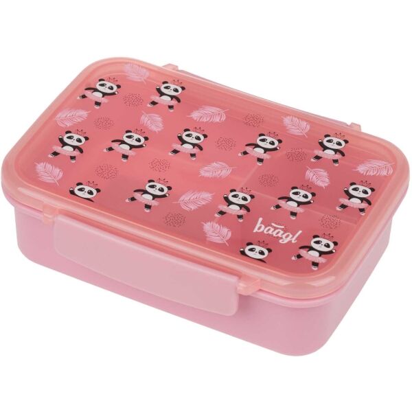 BAAGL PANDA Box na svačinu s přihrádkami