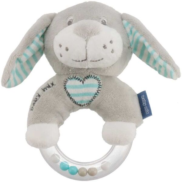 BABY MIX PES Plyšové chrastítko