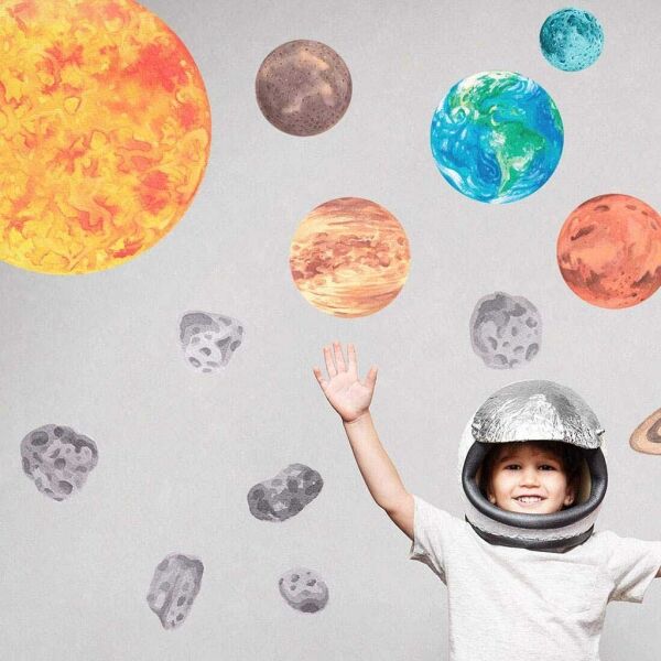 BAYO SLUNEČNÍ SOUSTAVA S Samolepka na zeď