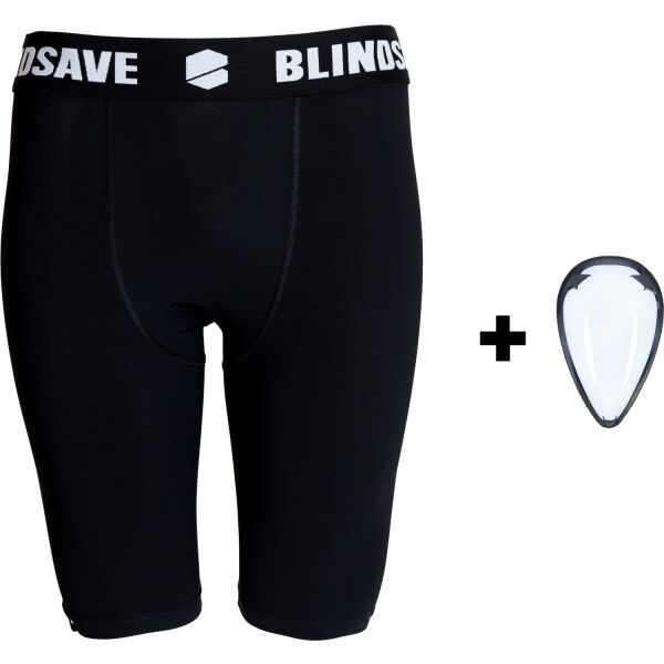 BLINDSAVE COMPRESSION SHORTS + CUP Kraťasy se suspenzorem