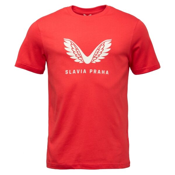 CASTORE SLAVIA PRAGUE PRESENTATION LOGO TEE Pánské triko