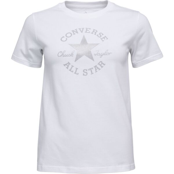 Converse CHUCK PATCH GLITTER Dámské tričko