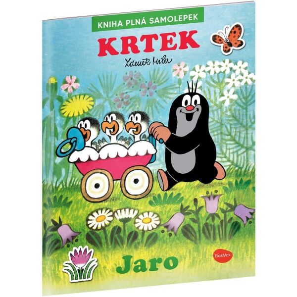 ELLA & MAX KRTEK A JARO Kniha samolepek