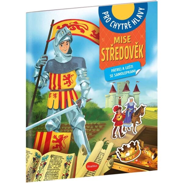 ELLA & MAX MISE STŘEDOVĚK Pátrej a lušti se samolepkami