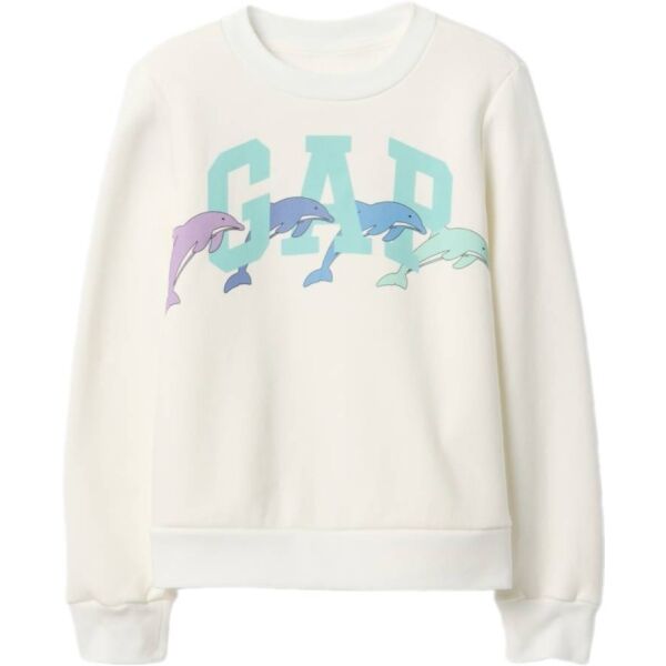 GAP LOGO CREW Dívčí mikina