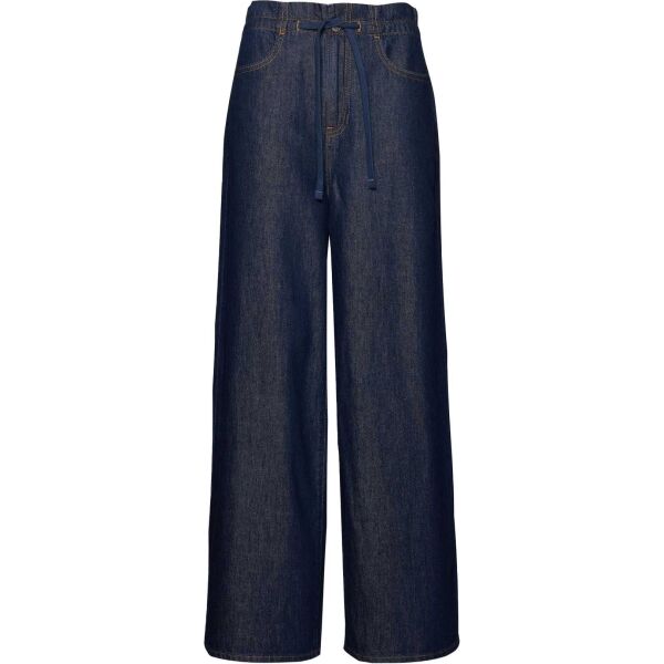 GAP V-DRAWSTRING BAGGY RINSE Dámské džíny