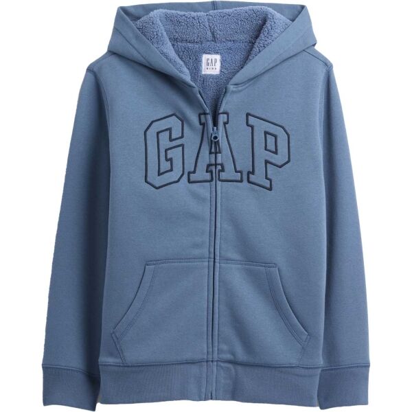 GAP V-OC COZY LOGO FZ Chlapecká zateplená mikina