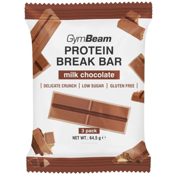 GymBeam PROTEIN BREAK BAR 3PACK Proteinová tyčinka