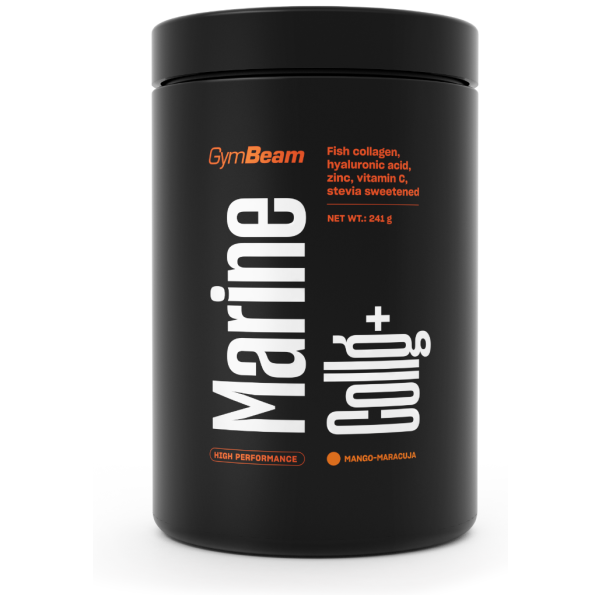 GymBeam MARINE COLLG+ - 241 G - ZELENÉ JABLKO Kloubní výživa