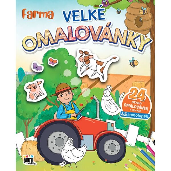 JIRI MODELS FARMA Omalovánky