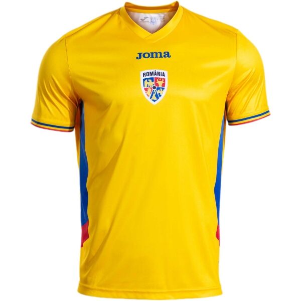 Joma FED. FUTBOL RUMANÍA REPLICA OPT H SHORT SLEEVE T-SHIRT Dětské fotbalové tričko